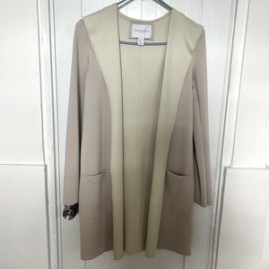 Carolina Belle Mintreal hooded Open Front Long Jacket 🧥